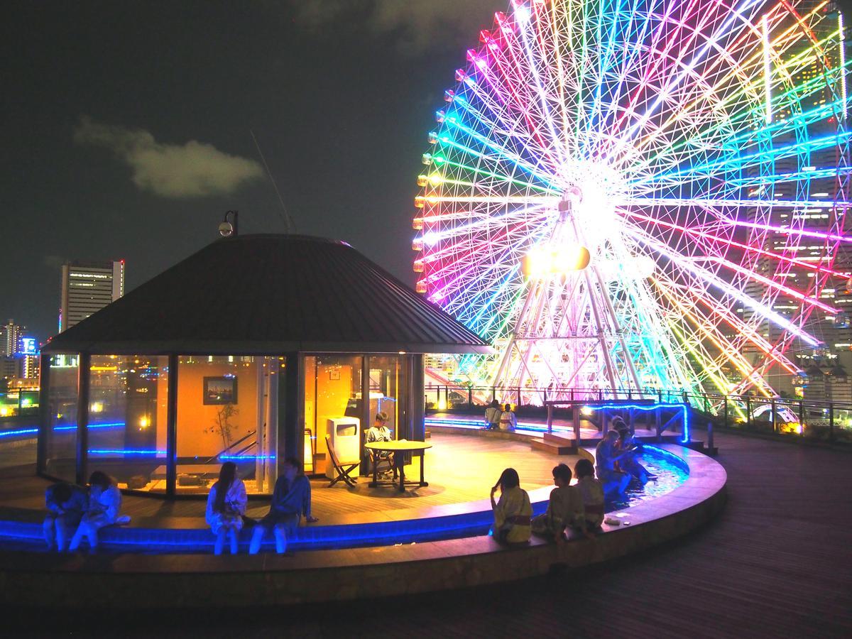 Hotel Yokohama Minatomirai Manyo Club Exterior foto