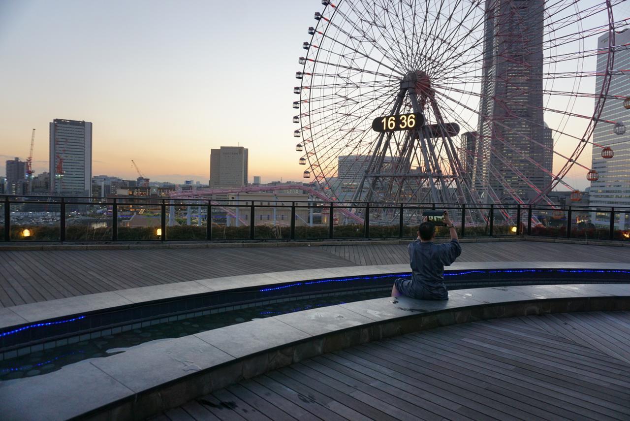 Hotel Yokohama Minatomirai Manyo Club Exterior foto